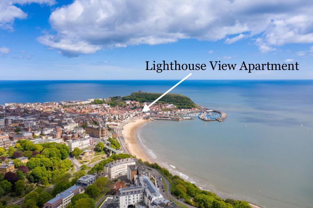 斯卡伯勒Lighthouse View, One Min From Harbour & Beach公寓 外观 照片